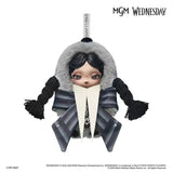 POPMART Skullpanda × My Melody Kuromi Amid Flowers Wednesday plush doll pendant blind box keychain