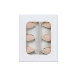 HSF Marketplace GAHAMACA false eyelash extension training head with removable eyelids, flat model head for eyelash extension practice.