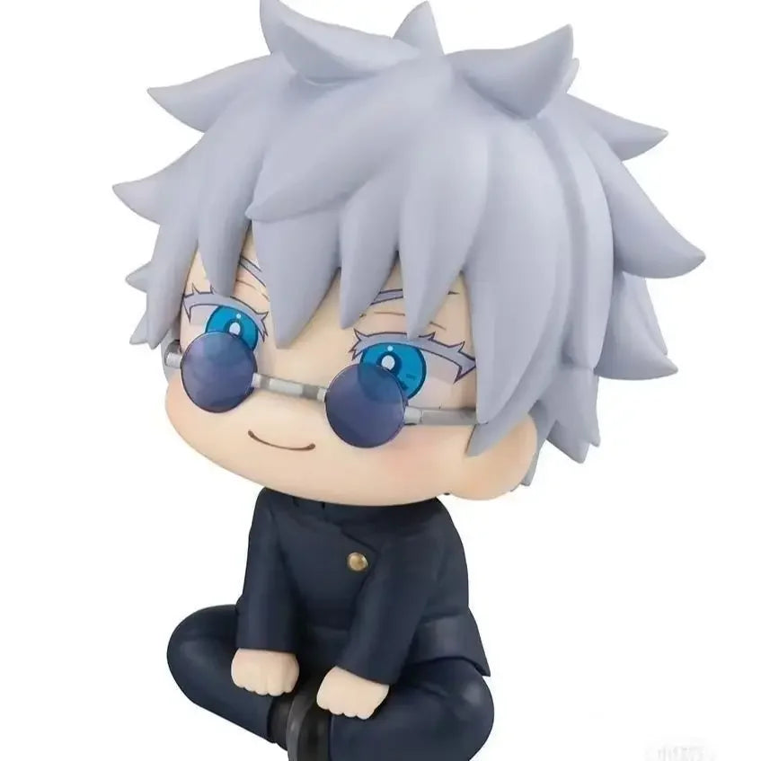 Jujutsu Kaisen collectible figures featuring Geto Suguru, Gojo Satoru, Fushiguro Toji, Okkotsu Yuta and Inumaki Toge
