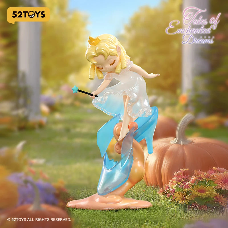 52TOYS Sleep Dreamland Elves mystery box collectible plush figure desktop decoration, random design