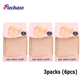 HD wig cap 6 pack for realistic wig installation and comfortable hair styling by HSF Marketplace
