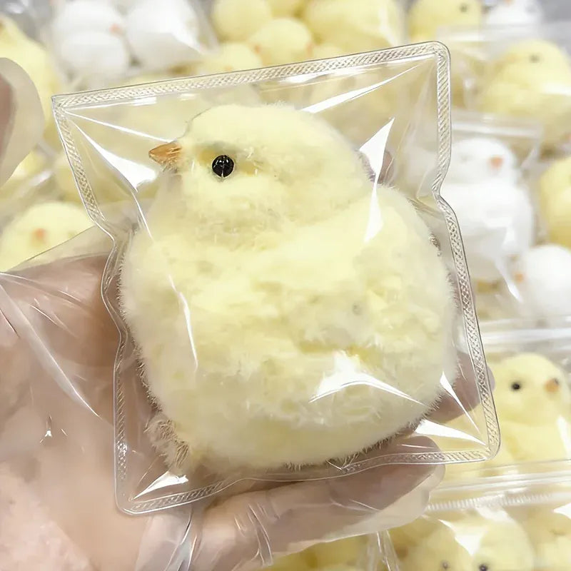 Slow Rebound Baby Chick Squishy Toy | Cute Mochi Fidget Figure | Stress Relief Easter Birthday Gift for Kids Students Classroom Prizes