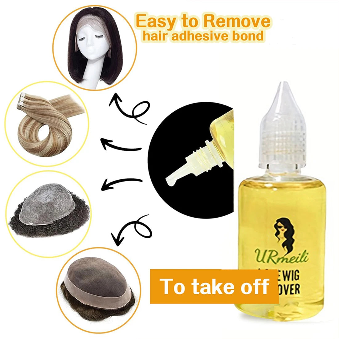 4PCS Wig Glue Spray for Front Lace Wig Lace Melting Spray And Lace Bond Spray Wig Glue Spray hair Lace Glue Kit Wig Kit