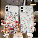 Flower phone case for iPhone 17, 18 Pro Max, 15, 14, 13, 12, and 11 by HSF Marketplace