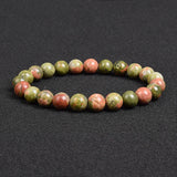 Genuine Natural Stone Bracelet Apatite Lapis Lazuli Agate Crystal Tiger Eye High Quality Gem Beads Bracelet Homme Jewelry Bangle