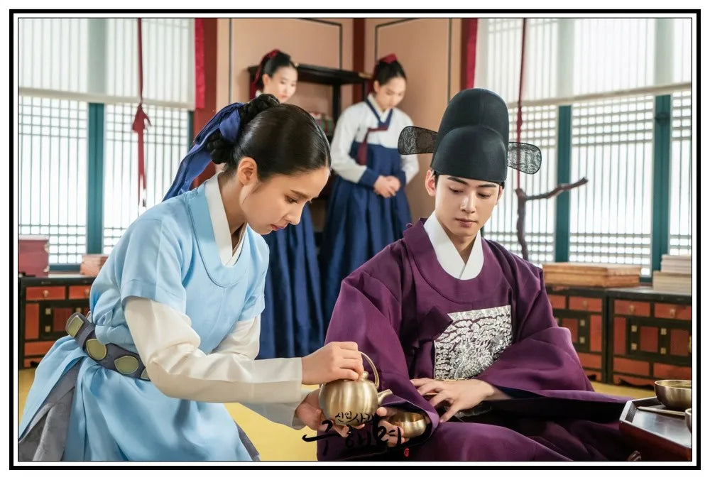 Rookie Academian Goo Hae-ryung canvas poster featuring Korean drama artwork for home decor