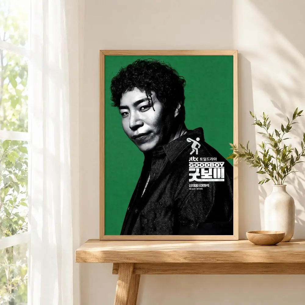 Korean drama Good Boy poster for modern wall decor, K-culture merch by HSF Marketplace