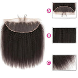 Peruvian Kinky Straight Hair Bundles With 4x4 Closure 100% Remy Human Hair Extension 1 2 Bundles With Closure Weave Bundles M