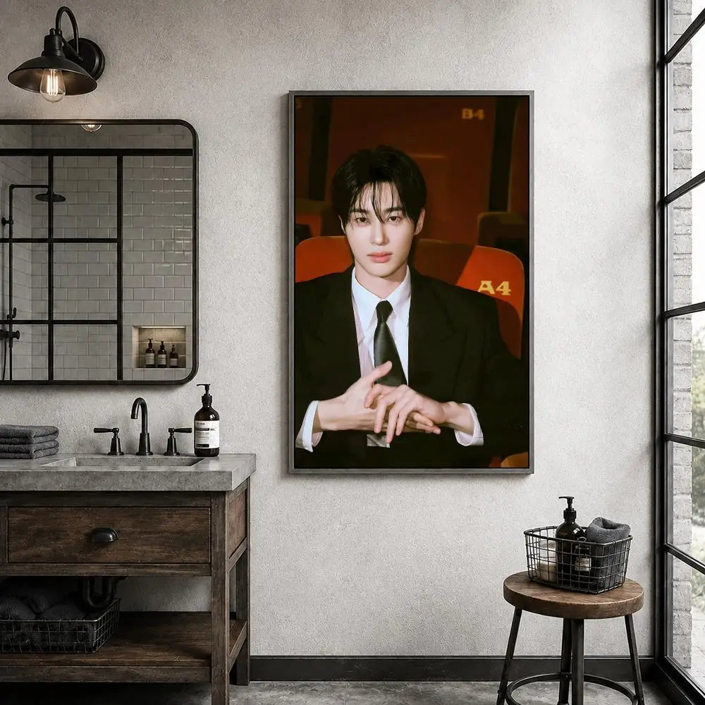Byeon Woo Seok K-drama poster for aesthetic wall decor, K-culture merch by HSF Marketplace
