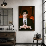 Byeon Woo Seok K-drama poster for aesthetic wall decor, K-culture merch by HSF Marketplace