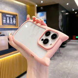 3D cat ear shockproof phone case for iPhone in a cute protective design