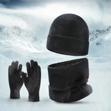 Men's winter hat, scarf and glove set by HSF Marketplace for outdoor sports