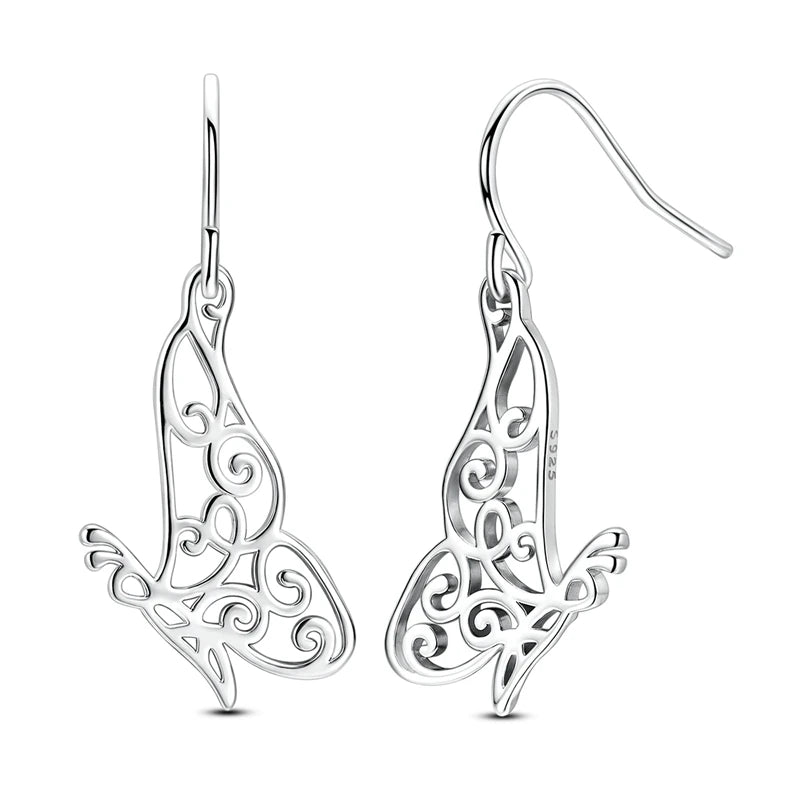 Hypoallergenic CZ zircon hoop earrings in 925 sterling silver, close-up view