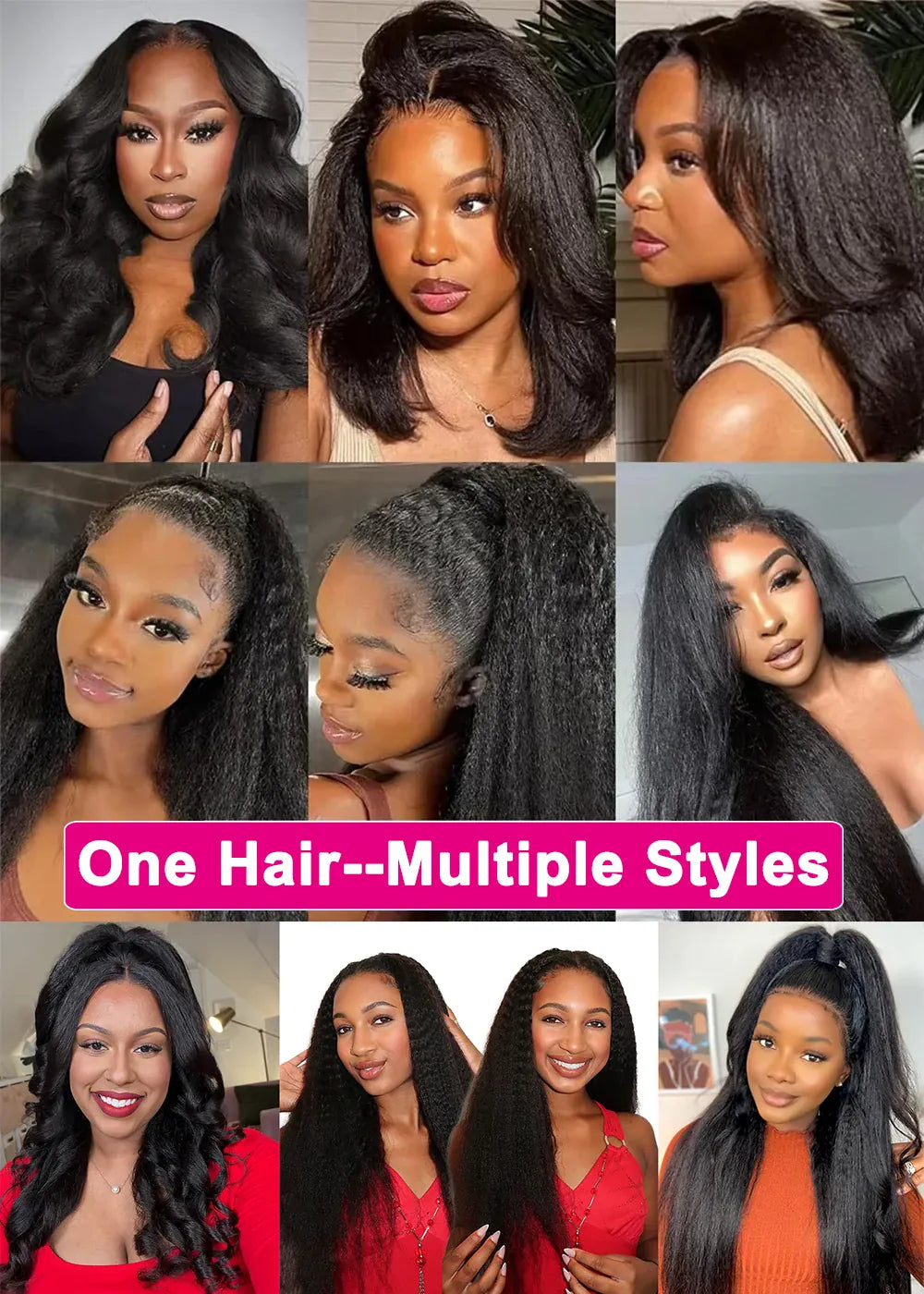 12A Kinky Straight Crochet Human Hair Bundles Miracle Knots Crochet Hair Human Hair Crochet Braids 16-26 Inch Burmese Curly Feather Crochet Human Hair Extension Pre Separated Knotless Reusable Crochet Human Hair For Black Wom
