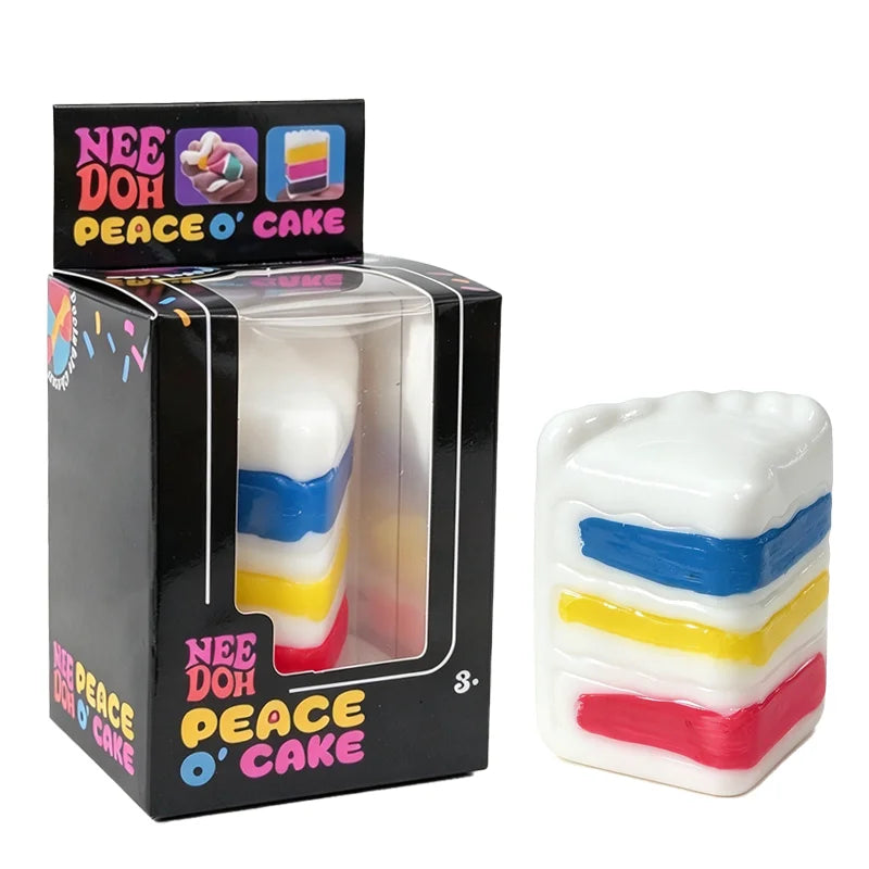 Needoh Nice-Sicle fidget toy by HSF Marketplace, colorful sensory toy for stress relief and focus