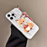 Cartoon Fox iPhone Case for Apple Models 11-18 with Unique Design