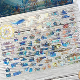 Nezha miniature scene sticker book for DIY crafts, HSF Marketplace sticker therapy set