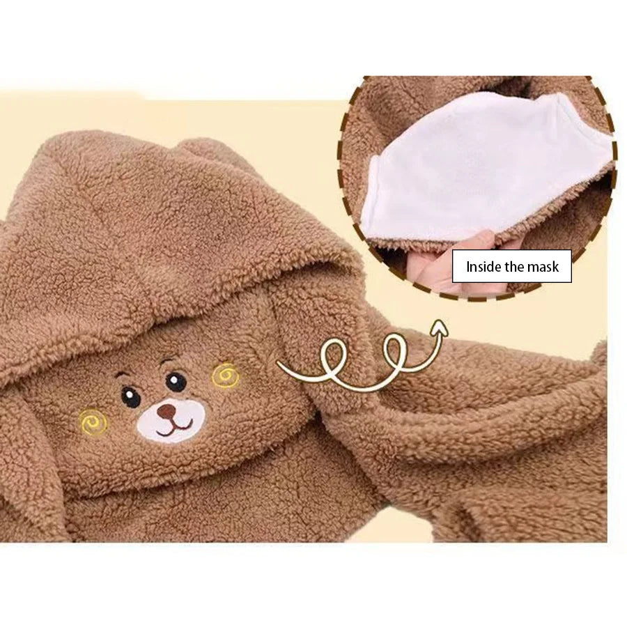 Women's warm winter hat, scarf, and glove set for cold weather comfort by HSF Marketplace