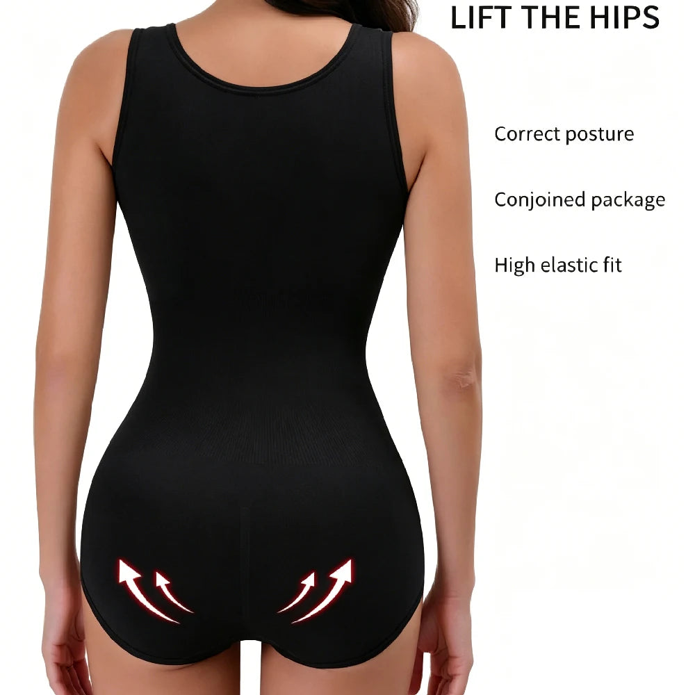 Women’s full body shaper corset cincher, tummy control waist trainer bodysuit by HSF Marketplace