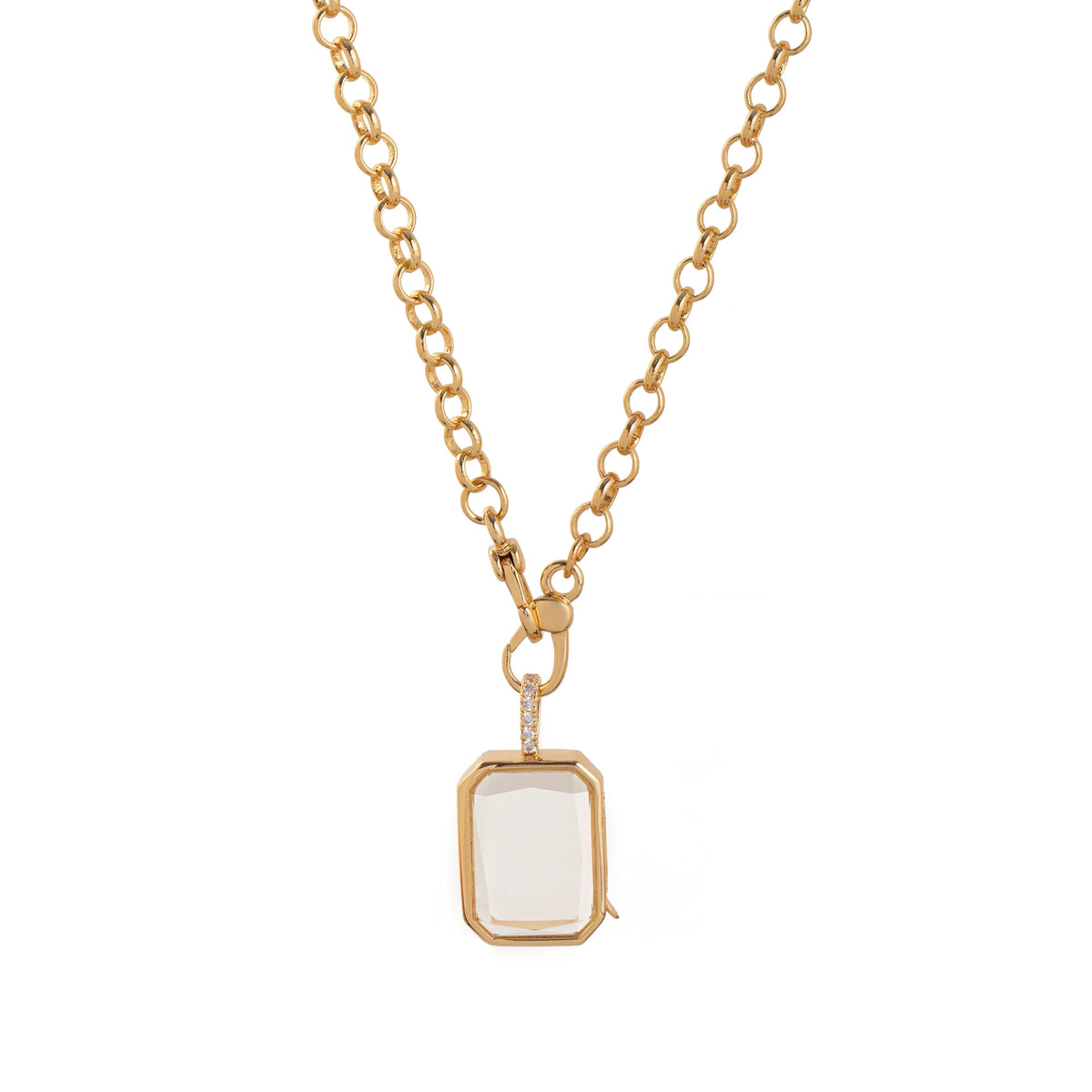 Vintage HSF Marketplace openable DIY pendant with hollow design for women