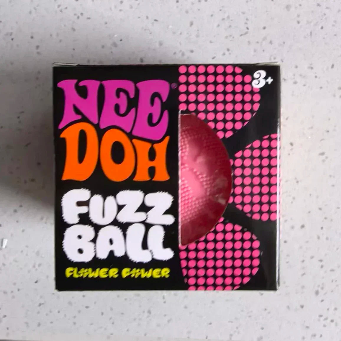 2026 New Model NeeDoh Fuzz Ball Wonder Waves Sensory Squeeze Toy Textured Stress Relief Fidget Ball for Adults Toy