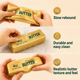 2026 Viral 13.5cm Golden Butter Squishy Fake Food Slow Rising Soft Squeeze Portable Desk Accessory Creative Gadget Novelty Gift