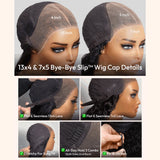 UNice 2-in-1 Wet & Wavy Wig Straight To Water Wave Human Hair Wig Bye-Bye Slip 7x5 13x4 Lace Glueless Wig Ready To Wear