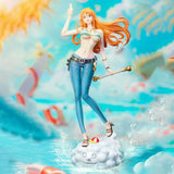 C2 Toys 22cm One Piece Nami PVC anime figure from the Straw Hat Troupe collection