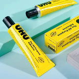 UHU 35ml All Purpose Glue Wig Install Adhesive Clear Strong Bond Lace Wig Toupee Hair Extension Fix Glue Cosplay Wig Styling