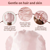 Two-tone satin reversible bonnet for sleeping and hair protection by HSF Marketplace