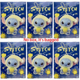 2026 Stitch plush doll blind box Eat Before Sleep series vinyl hanging bag collectible toy 6-piece set