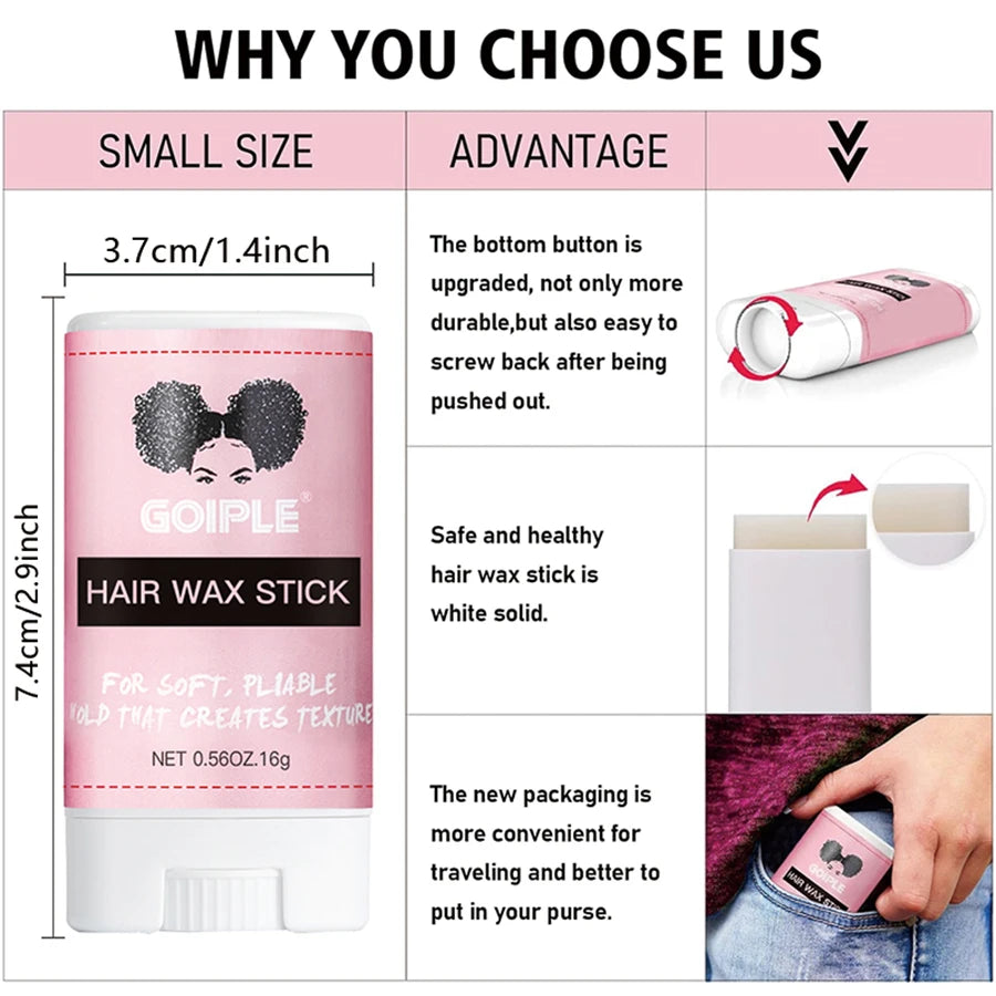 Wig Install Kit Waterproof Lace Wig Glue Invisible Bond Strong Hold Wig Adhesive Remover Hair Wax Stick Edge Control Elastic Band All in One Wig Install Kit for Wigs, Beginners, Daily, Travel