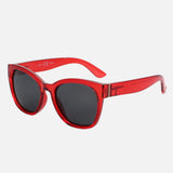 Fashion butterfly frame polarized sunglasses for women with UV400 protection and chunky cat eye design by HSF Marketplace.
