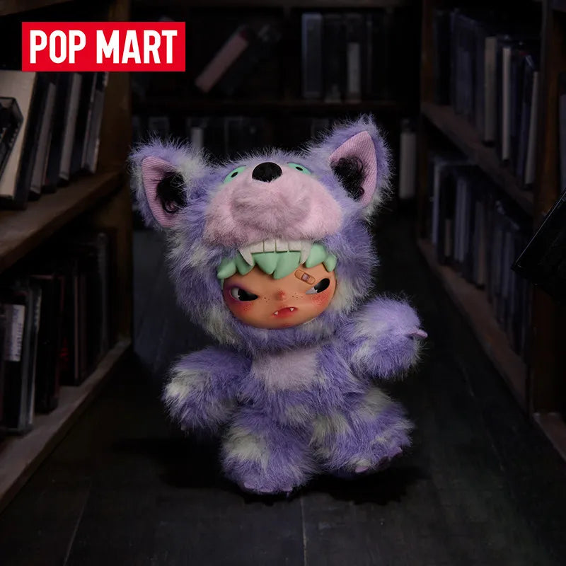 POP MART Hirono After Dark Series plush doll pendant blind box collectible figure ornament