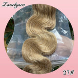 Brazilian human hair body wave drawstring ponytail extension, wrap-around natural Remy hair, 14–24 inch lengt