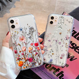 Flower phone case for iPhone 17, 18 Pro Max, 15, 14, 13, 12, and 11 by HSF Marketplace