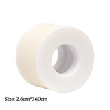 Breathable non-woven silicone gel eyelash tape sticker for false eyelash extensions, resistant and suitable for sensitive skin.