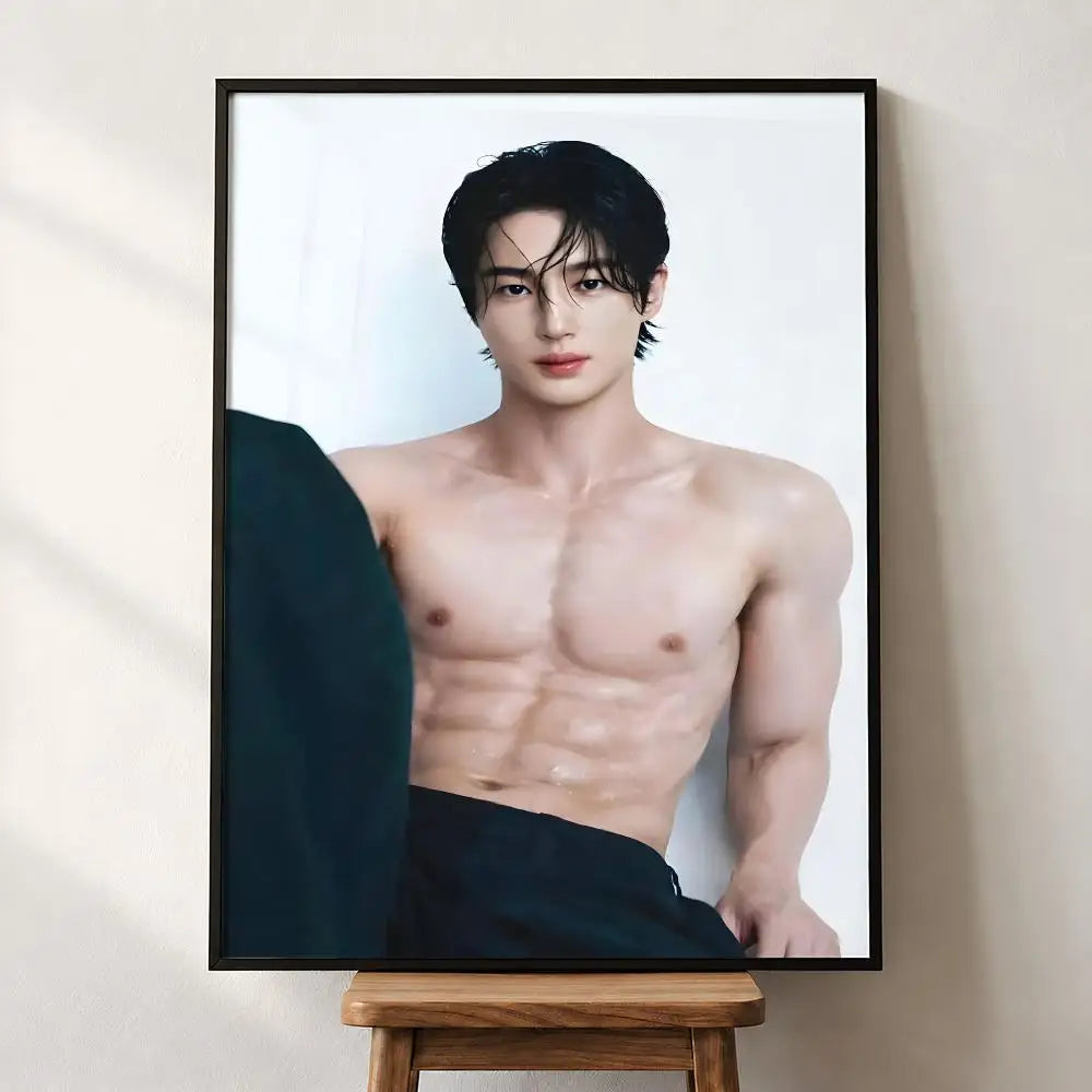 Byeon Woo Seok K-drama poster for aesthetic wall decor, K-culture merch by HSF Marketplace