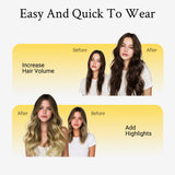 Sunmofavo golden blonde Halo hair extensions with invisible wire and anti-slip clips for instant volume