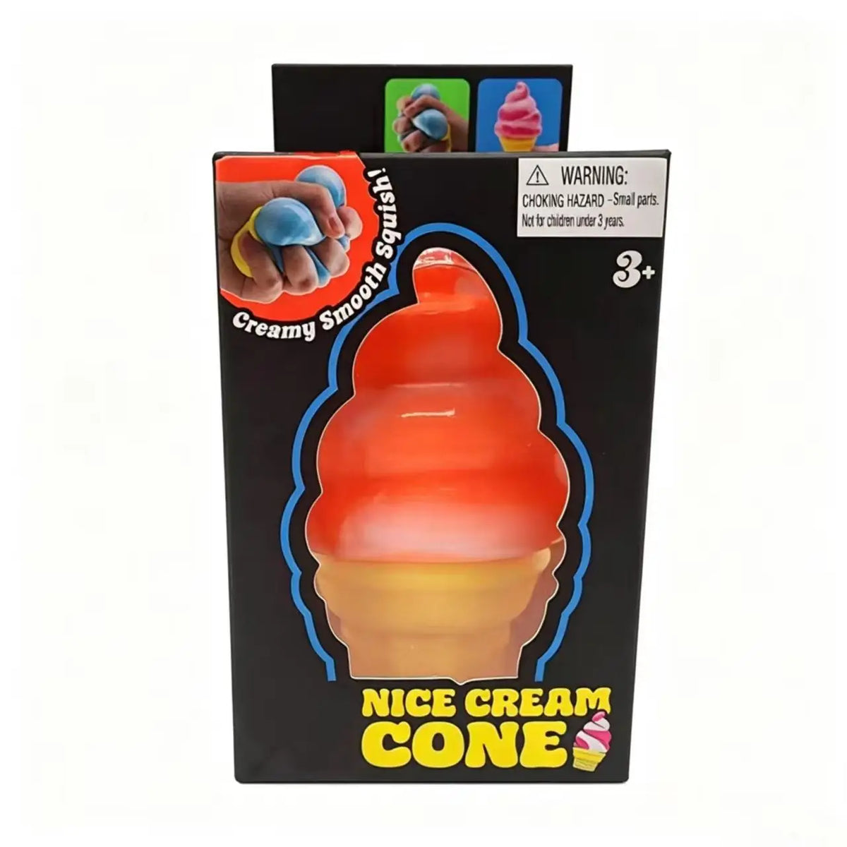 Icecream Stressrelieving Ball Toy Reduces Anxiety Releases Stress Tactile Toy Suitable for Children as a soothing Squeezing Obje