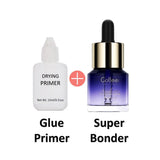 HSE Marketplace Gollee 0.5s eyelash extension glue bottle with label, fast-drying waterproof eyelash adhesive for salon use