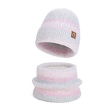 Women's winter cap, gloves and scarf set with fleece lining by HSF Marketplace