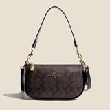Vintage-style elegant leather crossbody bag for women by HSF Marketplace