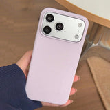 Pink minimalist soft phone case for iPhone 18 to 11 by HSF Marketplace