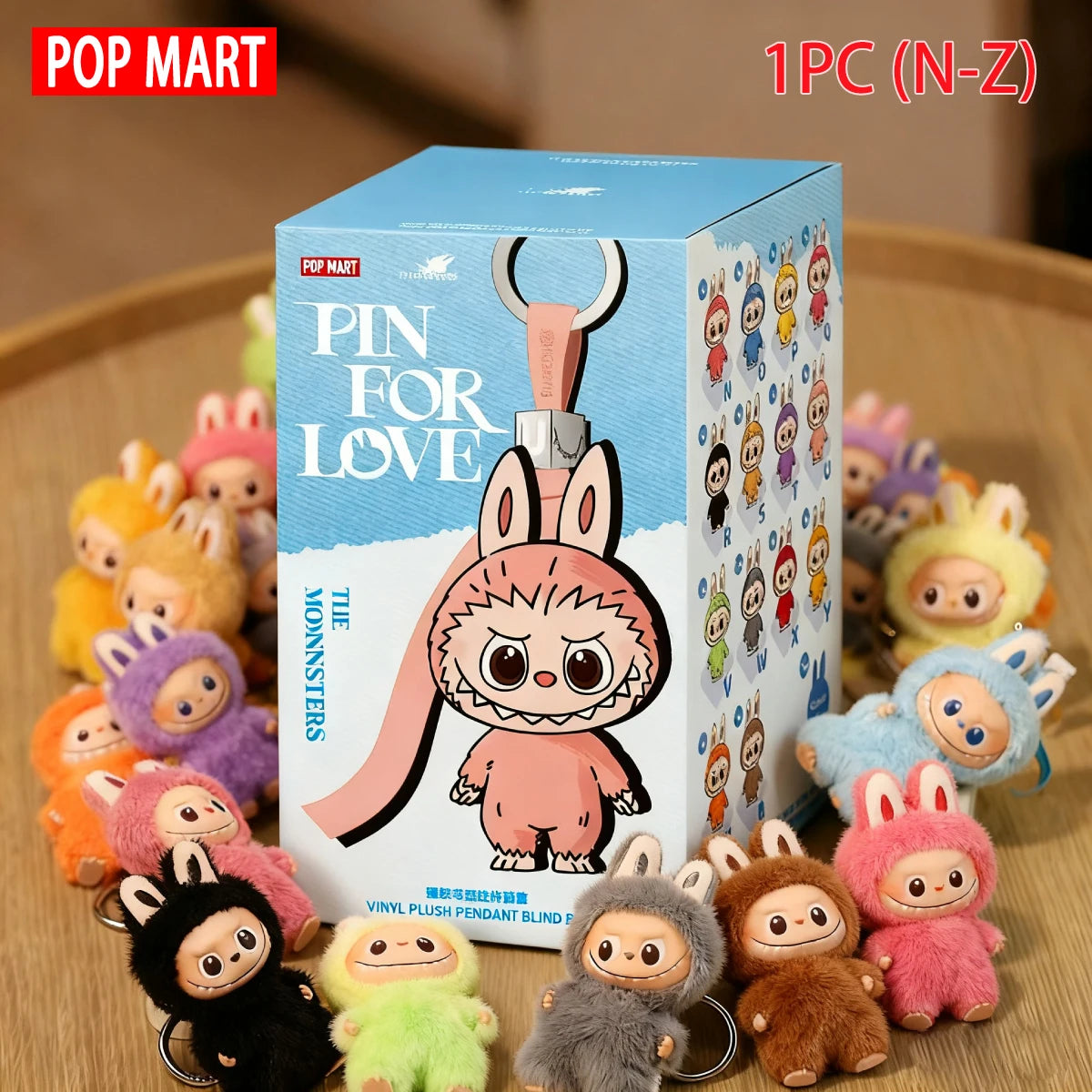 Labubu collectible plush doll figure by HSF Marketplace, v4.0 newest design