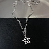 Music note heart necklace featuring treble and bass clef charms, stainless steel jewelry for women with infinity love symbol.