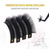 Premium individual false eyelash extensions for natural volume by HSF Marketplace