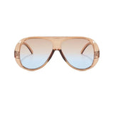 Vintage flat top pilot sunglasses for women, HSF Marketplace luxury UV400 eyewear