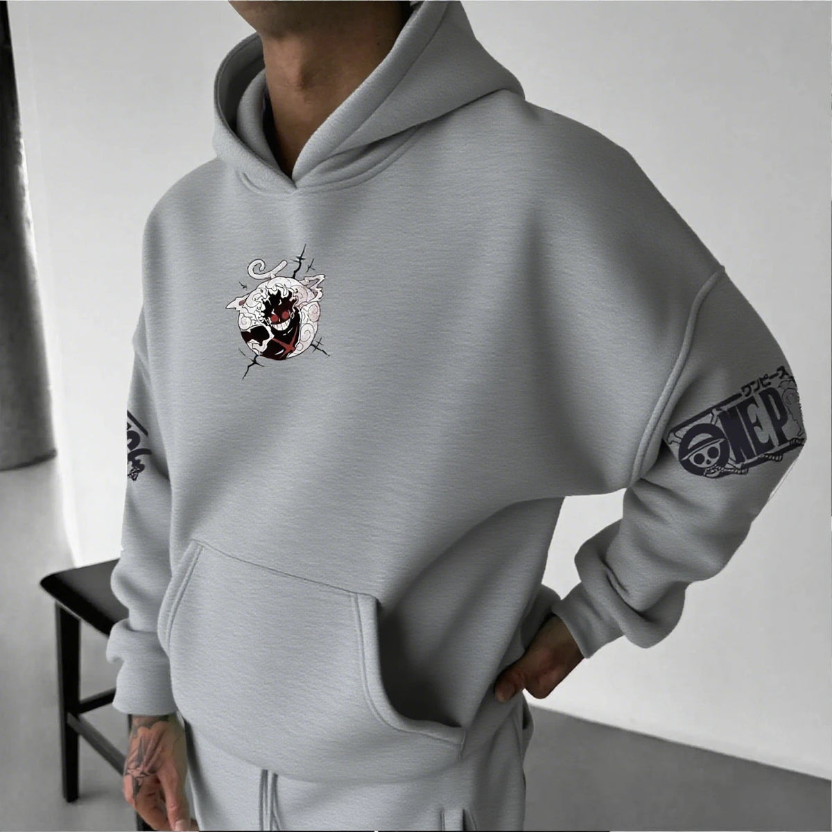 One Piece Luffy hoodie for men and women, casual anime sweatshirt by HSF Marketplace
