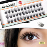 Lash Clusters DIY Individual Eyelash Extensions Natural Wispy Cluster Lashes C D Curl Multi Style At Home IGUIONSS